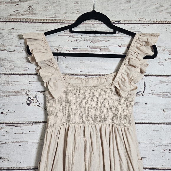Cupshe ruffle button dress - Picture 6 of 9